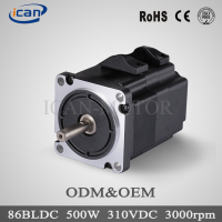 86mm high torque brushless dc motor 500w