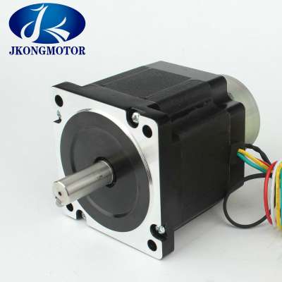 86mm(NEMA34) 4.6N.M 2 phase brake stepper motor with high quality