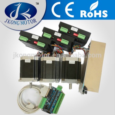 3 axis CNC NEMA23 stepper motor kits 250 oz.in