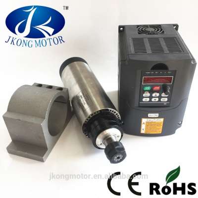 2.2KW water / air cooling cnc spindle motor