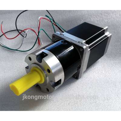 Reduction ratio 3.60 high efficiency NEMA23 planetary gear stepper motor