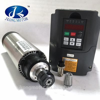 2.2 Kw water / air cooling spindle motor for cnc carving machine