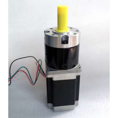 NEMA23 stepper motor with single-reduction gearbox/ high efficiency gear steppe motor